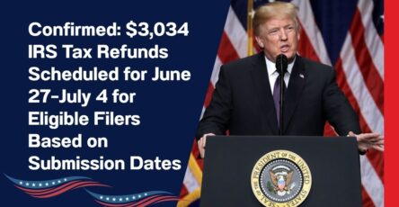 Confirmed: $3,034 IRS Tax Refunds Scheduled for June 27–July 4 for Eligible Filers Based on Submission Dates